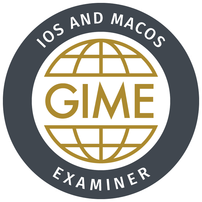 GIAC iOS and macOS Examiner (GIME) Logo