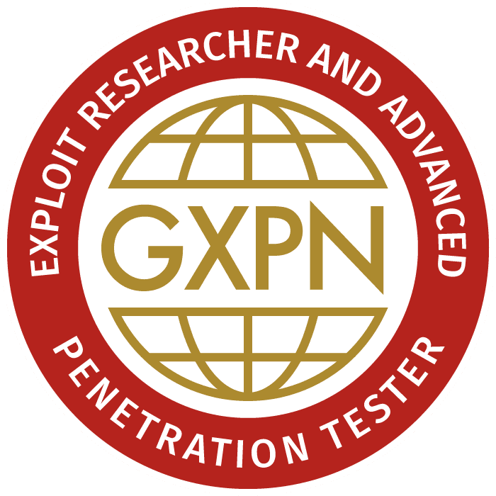 GIAC Exploit Researcher and Advanced Penetration Tester (GXPN)
